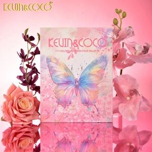 Kevin & Coco Butterfly Face Palette 117 colors